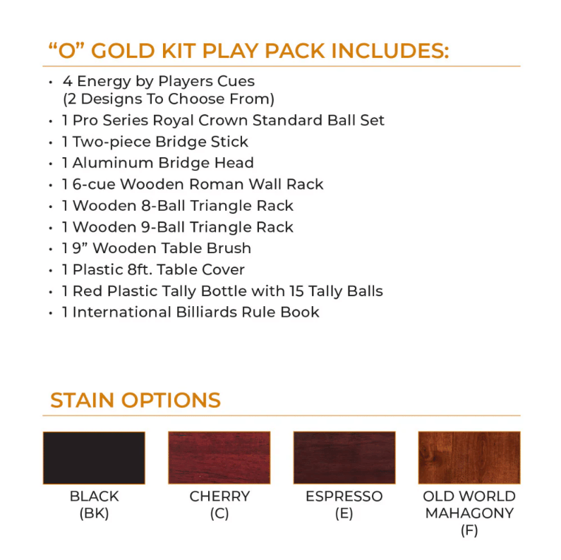 ชุดเล่นพูล BRUNSWICK CUE AND CASE GOLD PLAY PACK_2